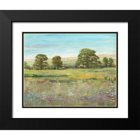 Abundant Spring II Black Modern Wood Framed Art Print with Double Matting by OToole, Tim
