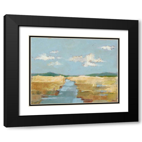 Summer Wetland II Black Modern Wood Framed Art Print with Double Matting by Harper, Ethan