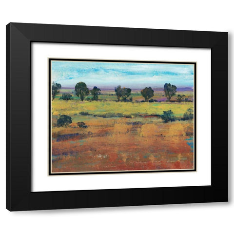 Planting Time I Black Modern Wood Framed Art Print with Double Matting by OToole, Tim