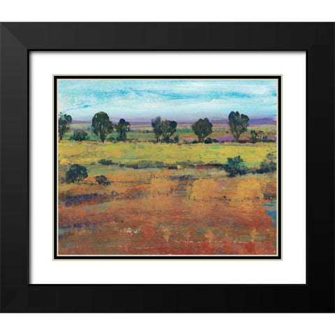 Planting Time I Black Modern Wood Framed Art Print with Double Matting by OToole, Tim