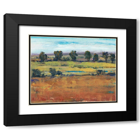Planting Time II Black Modern Wood Framed Art Print with Double Matting by OToole, Tim
