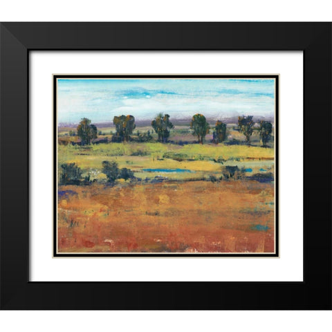 Planting Time II Black Modern Wood Framed Art Print with Double Matting by OToole, Tim