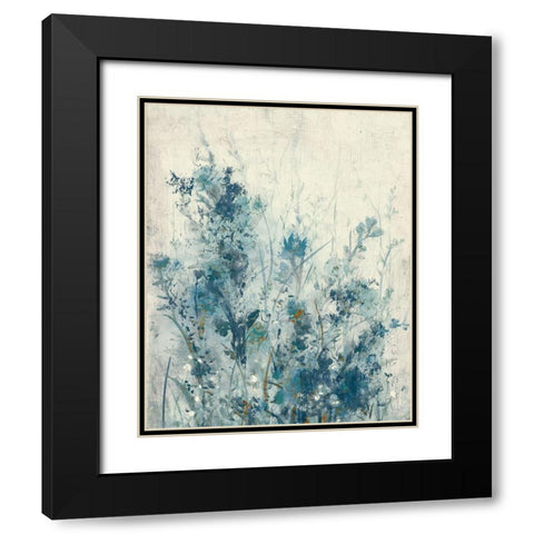 Blue Spring I Black Modern Wood Framed Art Print with Double Matting by OToole, Tim