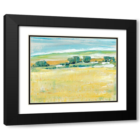 Summer Heat I Black Modern Wood Framed Art Print with Double Matting by OToole, Tim
