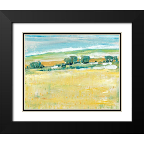 Summer Heat I Black Modern Wood Framed Art Print with Double Matting by OToole, Tim
