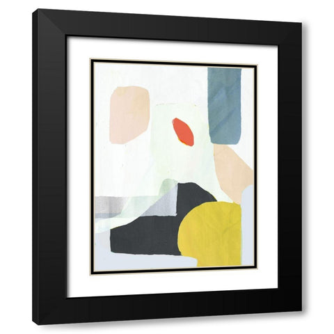Summer Salad II Black Modern Wood Framed Art Print with Double Matting by Borges, Victoria