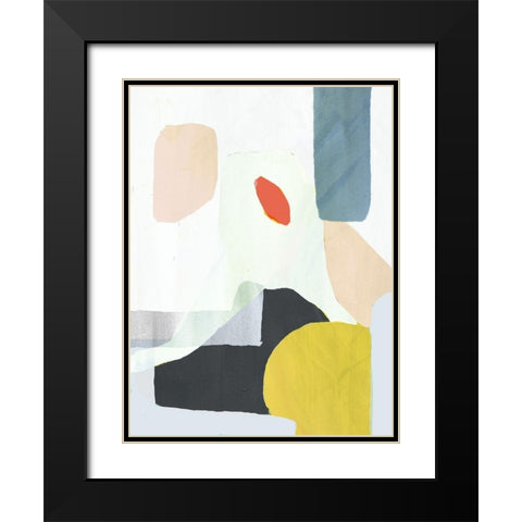 Summer Salad II Black Modern Wood Framed Art Print with Double Matting by Borges, Victoria