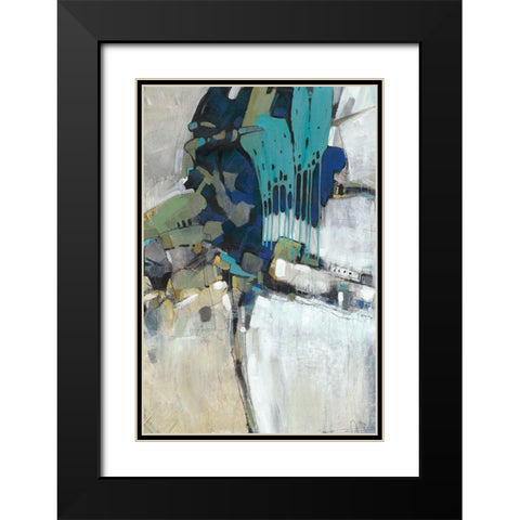 Separation I Black Modern Wood Framed Art Print with Double Matting by OToole, Tim