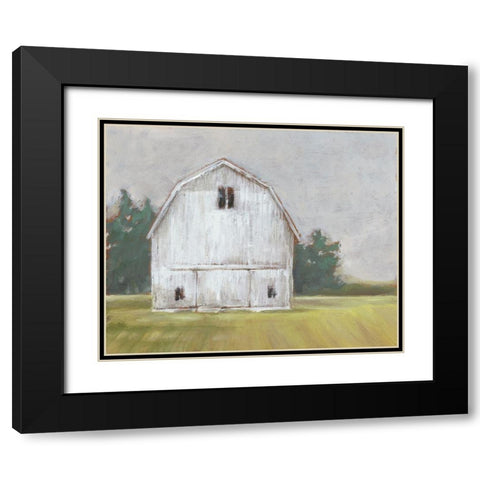 Rustic Barnyard I Black Modern Wood Framed Art Print with Double Matting by Harper, Ethan