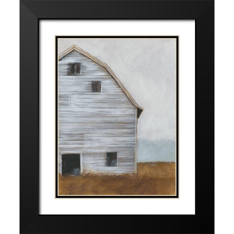 Abandoned Barn I Black Modern Wood Framed Art Print with Double Matting by Harper, Ethan