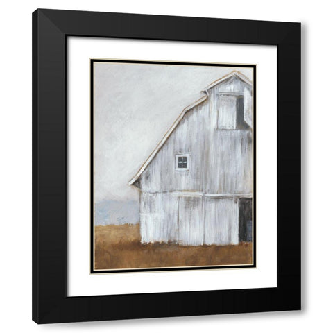 Abandoned Barn II Black Modern Wood Framed Art Print with Double Matting by Harper, Ethan