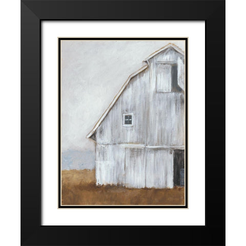 Abandoned Barn II Black Modern Wood Framed Art Print with Double Matting by Harper, Ethan
