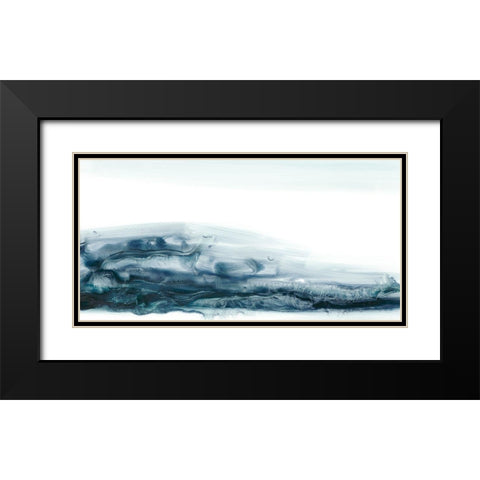Rip Current II Black Modern Wood Framed Art Print with Double Matting by Harper, Ethan