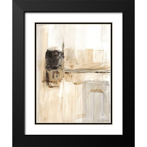 Electrical Grid I Black Modern Wood Framed Art Print with Double Matting by Harper, Ethan