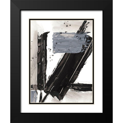 Demolition IV Black Modern Wood Framed Art Print with Double Matting by Harper, Ethan
