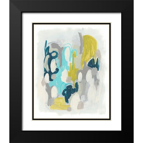 Arc Lights IV Black Modern Wood Framed Art Print with Double Matting by Vess, June Erica