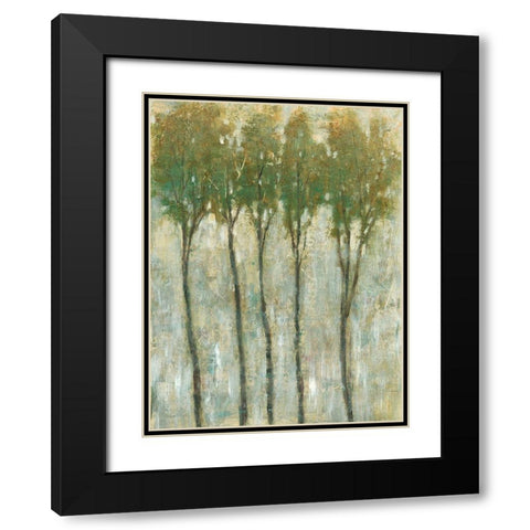 Standing Tall in Spring II Black Modern Wood Framed Art Print with Double Matting by OToole, Tim