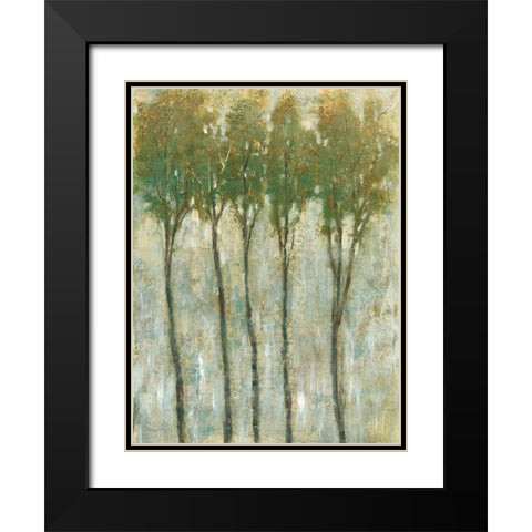 Standing Tall in Spring II Black Modern Wood Framed Art Print with Double Matting by OToole, Tim