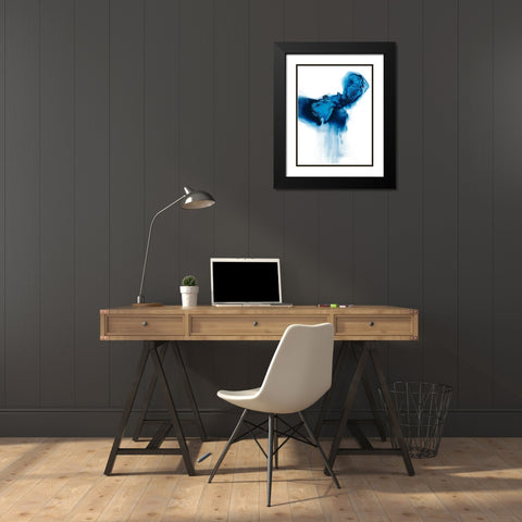 Dissipation I Black Modern Wood Framed Art Print with Double Matting by Harper, Ethan