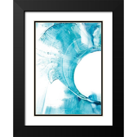 Aperture I Black Modern Wood Framed Art Print with Double Matting by Harper, Ethan