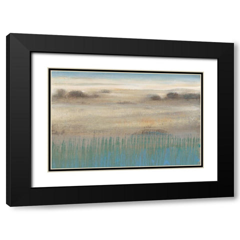 Destination II Black Modern Wood Framed Art Print with Double Matting by OToole, Tim