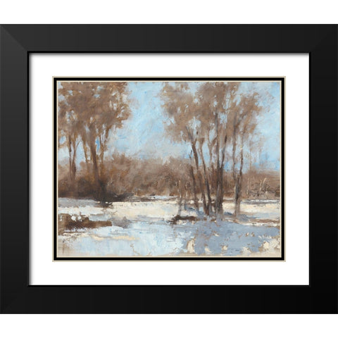 Sunlit I Black Modern Wood Framed Art Print with Double Matting by Harper, Ethan