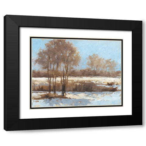 Sunlit II Black Modern Wood Framed Art Print with Double Matting by Harper, Ethan