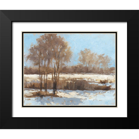 Sunlit II Black Modern Wood Framed Art Print with Double Matting by Harper, Ethan
