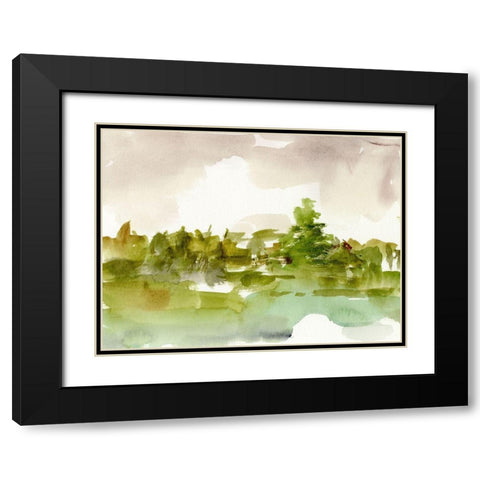 Morning Retreat II Black Modern Wood Framed Art Print with Double Matting by Harper, Ethan