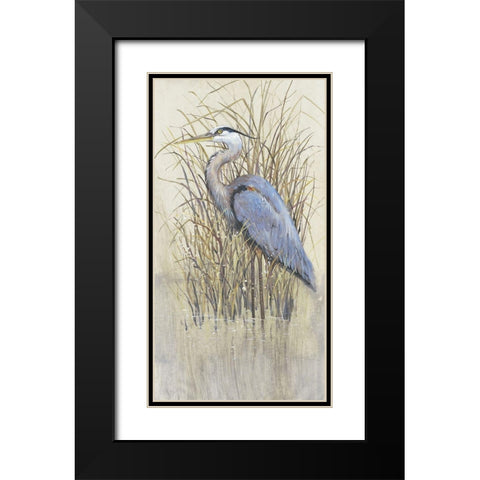 Wading II Black Modern Wood Framed Art Print with Double Matting by OToole, Tim