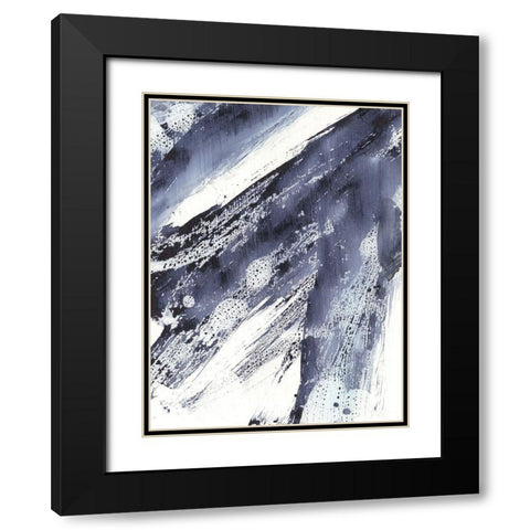 Directionality II Black Modern Wood Framed Art Print with Double Matting by Harper, Ethan