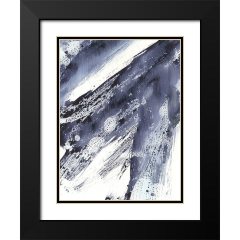 Directionality II Black Modern Wood Framed Art Print with Double Matting by Harper, Ethan