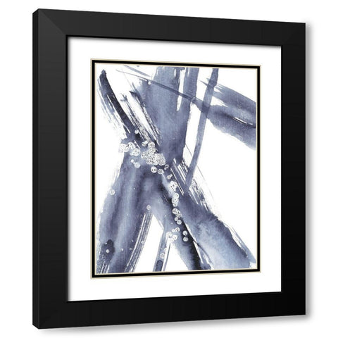 Directionality IV Black Modern Wood Framed Art Print with Double Matting by Harper, Ethan