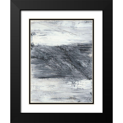 Conductivity I Black Modern Wood Framed Art Print with Double Matting by Harper, Ethan