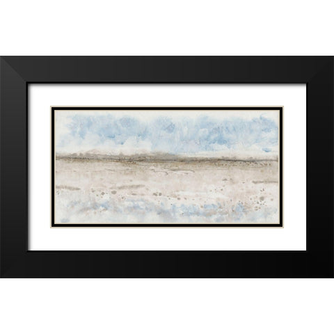 Horizon Edge I Black Modern Wood Framed Art Print with Double Matting by OToole, Tim