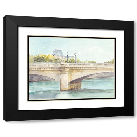 French Bridge Study III Black Modern Wood Framed Art Print with Double Matting by Harper, Ethan