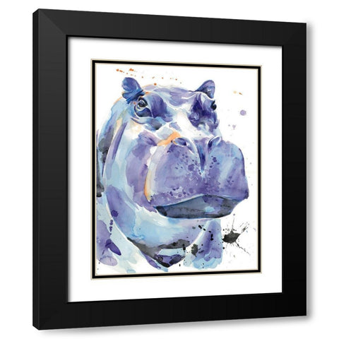 Ultra Violet Safari I Black Modern Wood Framed Art Print with Double Matting by Parker, Jennifer Paxton
