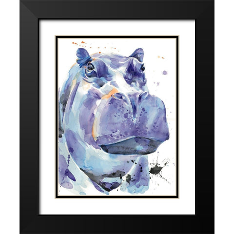 Ultra Violet Safari I Black Modern Wood Framed Art Print with Double Matting by Parker, Jennifer Paxton