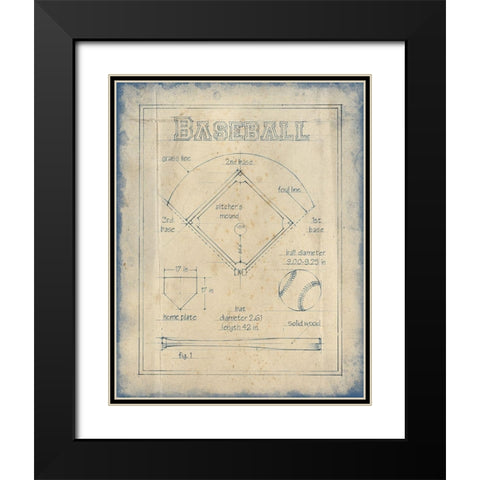 All About the Game I Black Modern Wood Framed Art Print with Double Matting by Harper, Ethan
