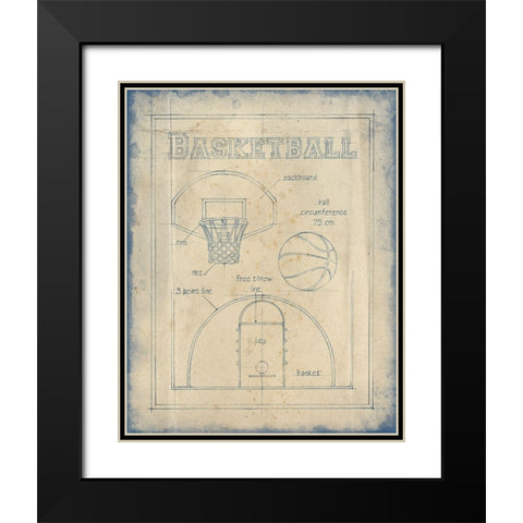 All About the Game III Black Modern Wood Framed Art Print with Double Matting by Harper, Ethan