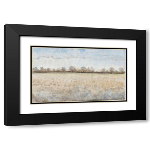 Grazing Land I Black Modern Wood Framed Art Print with Double Matting by OToole, Tim