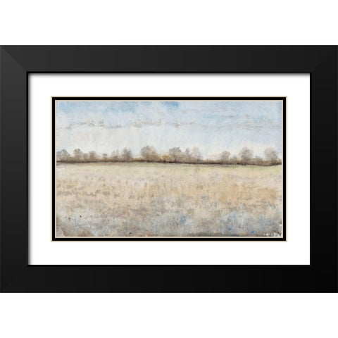 Grazing Land I Black Modern Wood Framed Art Print with Double Matting by OToole, Tim
