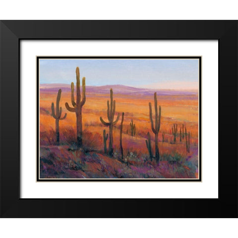 Desert Light I Black Modern Wood Framed Art Print with Double Matting by OToole, Tim