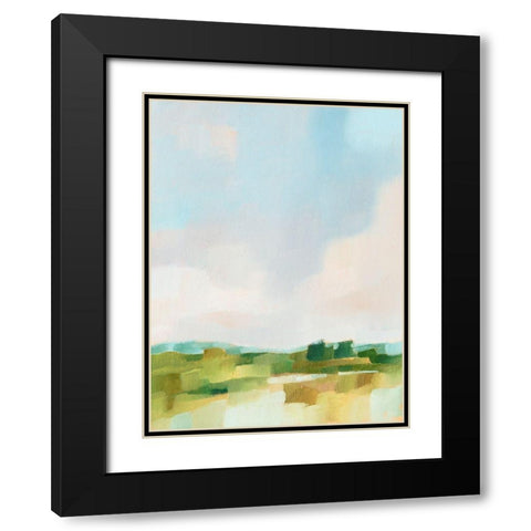 Spring Skies I Black Modern Wood Framed Art Print with Double Matting by Harper, Ethan