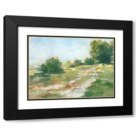 Beaten Path II Black Modern Wood Framed Art Print with Double Matting by Harper, Ethan