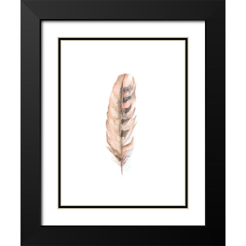 Bird Life V Black Modern Wood Framed Art Print with Double Matting by Harper, Ethan