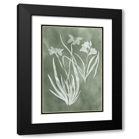 Sage Impressions VI Black Modern Wood Framed Art Print with Double Matting by Vision Studio