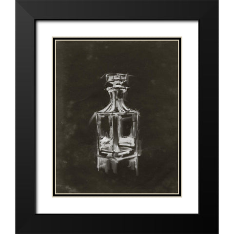 Crystal Barware II Black Modern Wood Framed Art Print with Double Matting by Harper, Ethan