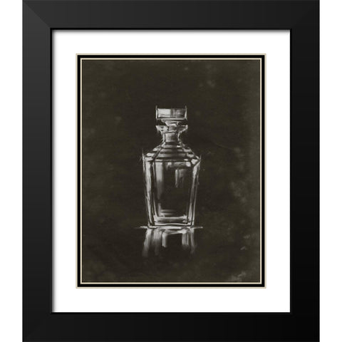Crystal Barware IV Black Modern Wood Framed Art Print with Double Matting by Harper, Ethan
