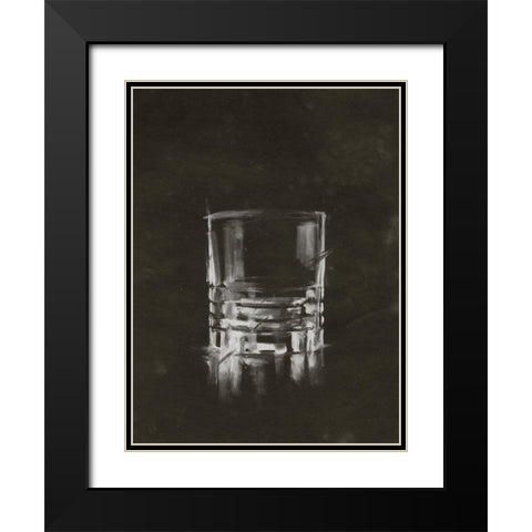 Crystal Barware V Black Modern Wood Framed Art Print with Double Matting by Harper, Ethan